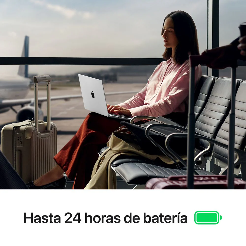 MacBook Pro de 14 pulgadas: Chip M5 de Apple con CPU de 10 núcleos y GPU de 10 núcleos, 1 TB SSD - Color plata - Image 5