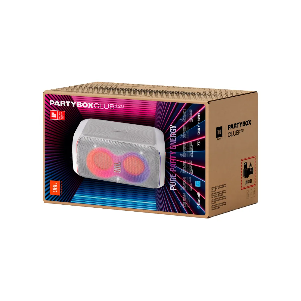 Parlante JBL PartyBox Club 120 - Blanco - Image 4