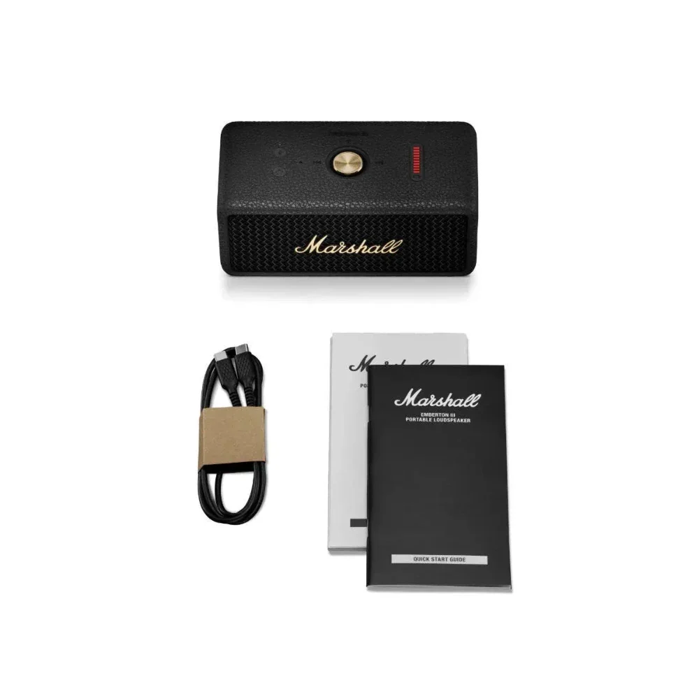 Parlante Marshall Emberton III Bluetooth - Negro/Laton - Image 4