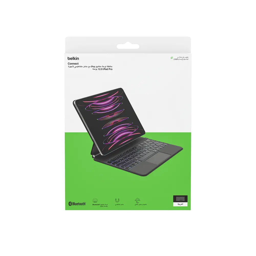 Case con Teclado Pro Belkin con Soporte Magnético para iPad Pro 13 (M4) - Image 4