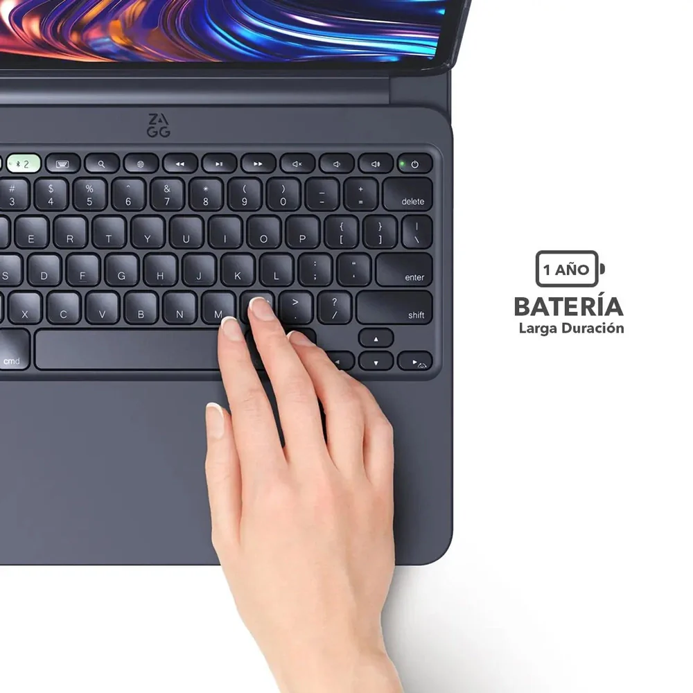 Teclado Zagg con funda Pro Keys 2 para iPad Pro 13 M4 - Negro - Image 6